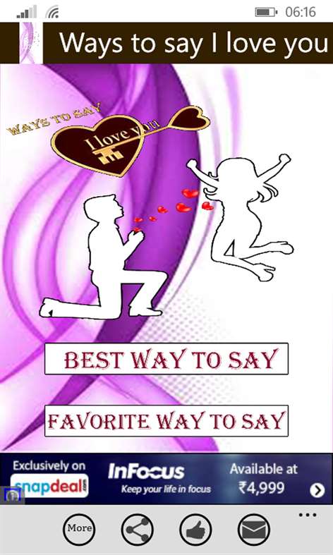 Ways to say I love you Screenshots 1