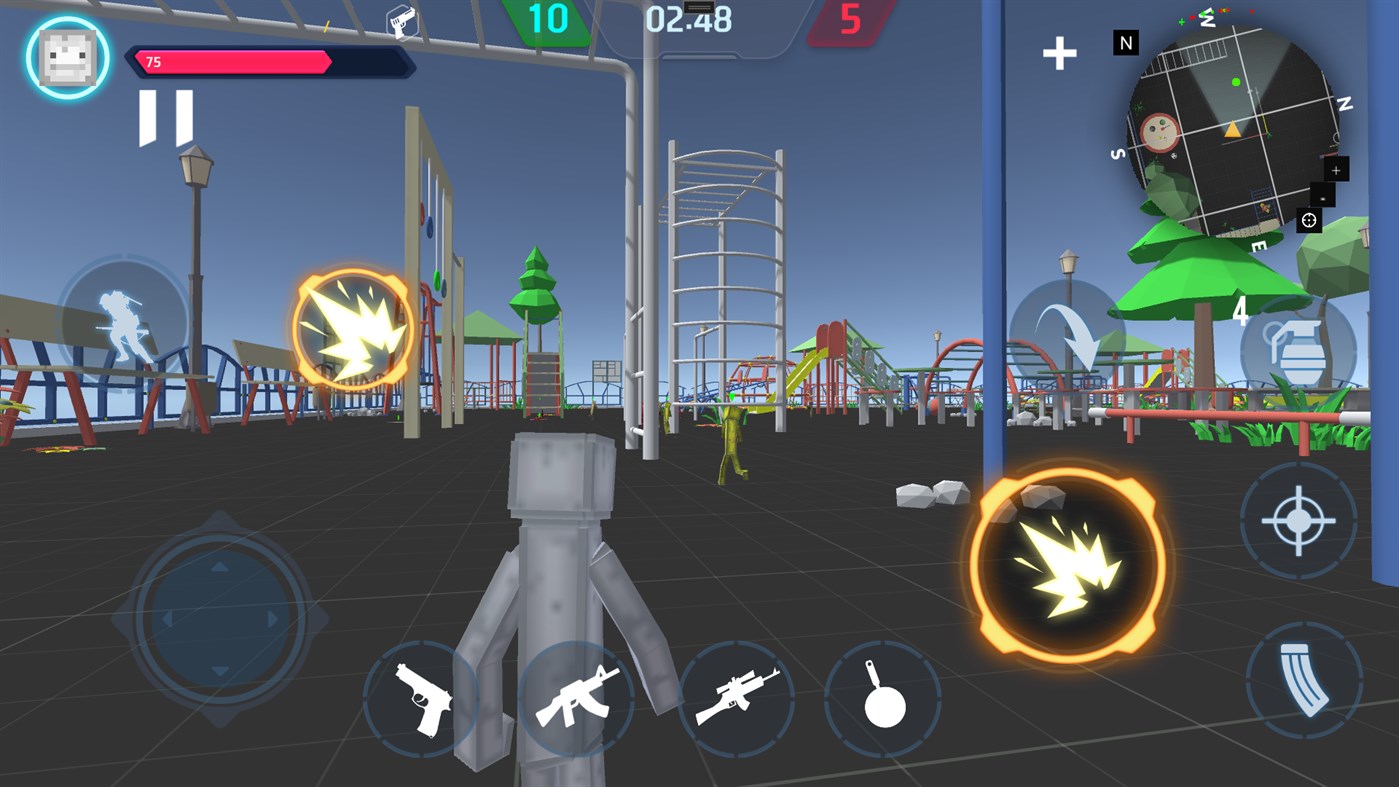 #3. People Battle PlayGround 3D (Windows) 由: Fun Studio Games