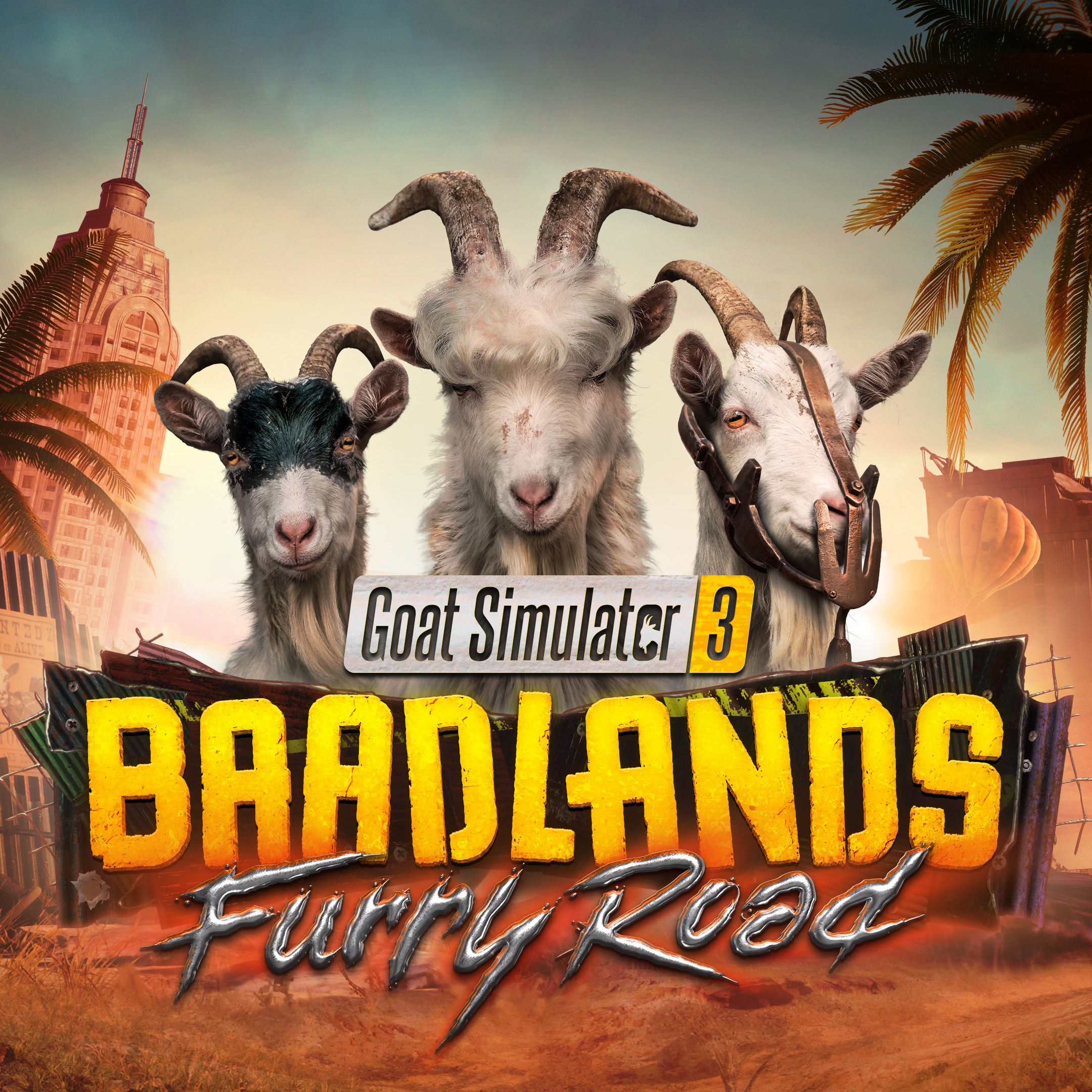 Goat Simulator 3 – Baadlands: Furry Road: Xbox One Edition