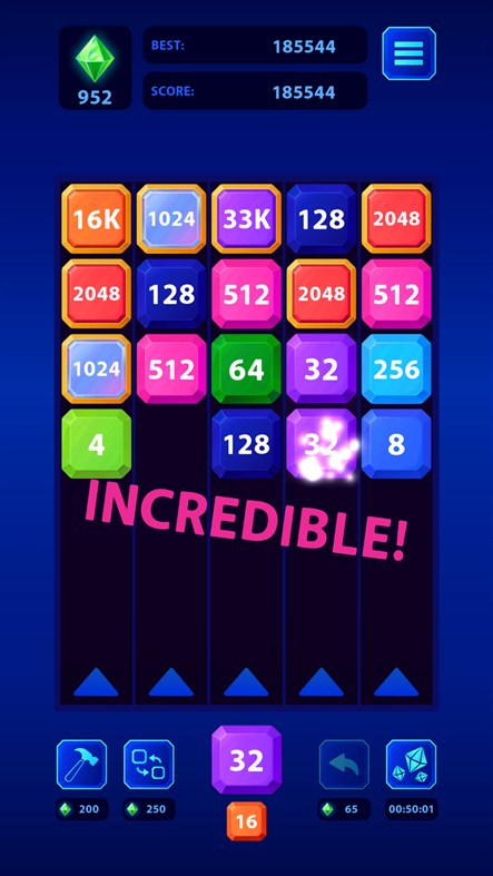 #2. 2048: X2 Legend (Windows) By: Inlogic Software s.r.o.