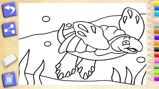Dinosaurs coloring. Learning games for kid screenshot 8