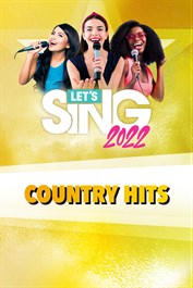 Let's Sing 2022 Country Hits Song Pack
