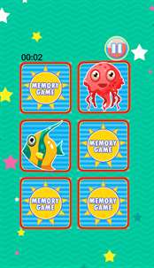 Fish Memory Game screenshot 2