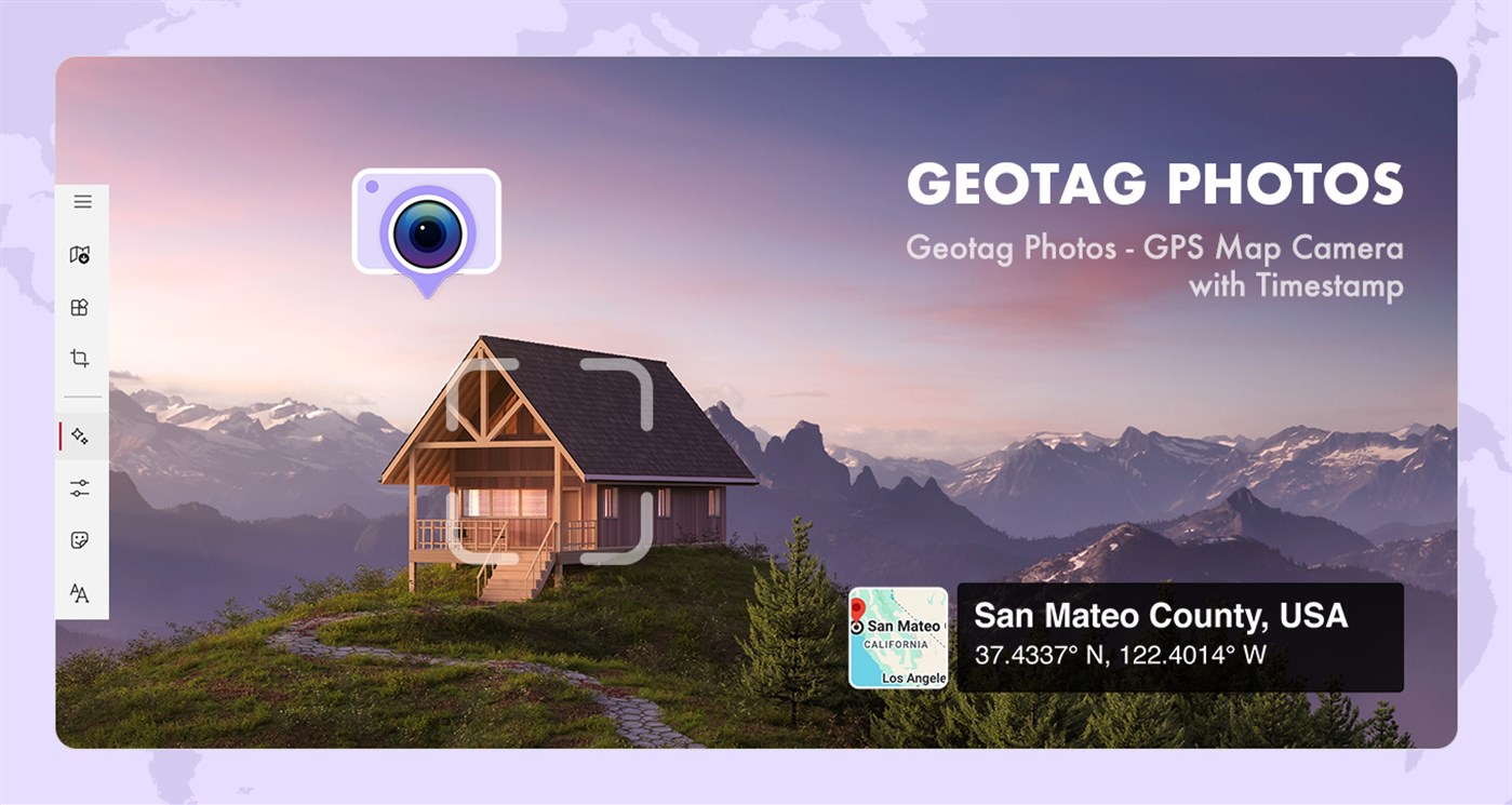 #1. Geotag Photos - GPS Map Camera with Timestamp (Windows) 由: CodeHive