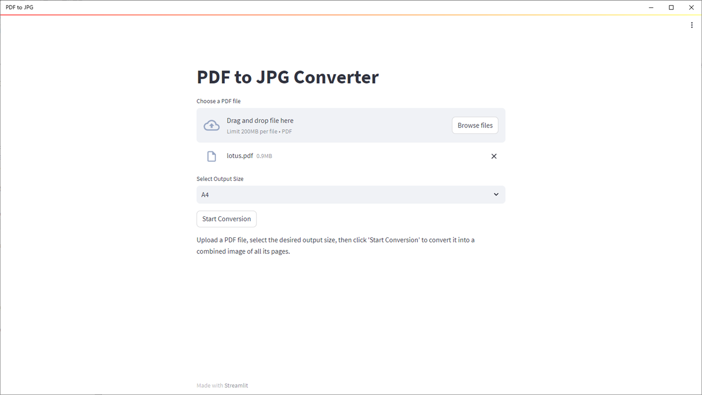 #2. PDF to JPG (Windows) Bởi: 韵华软件