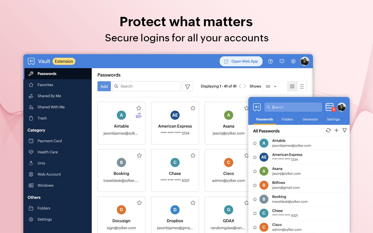 Zoho Vault