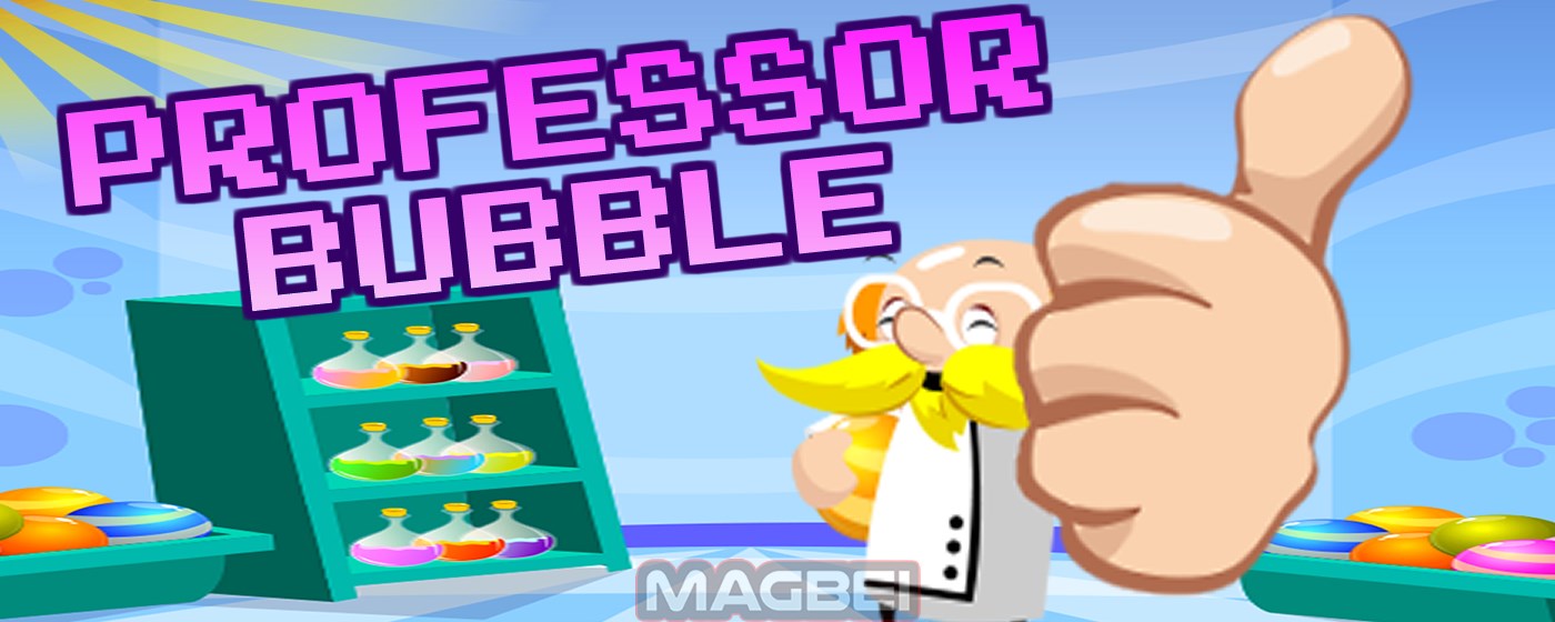Professor Bubble Shooter Game - Runs Offline marquee promo image