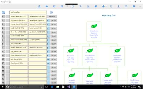 Family Tree Builder Screenshots 1