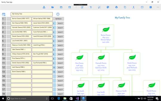 Family Tree Builder screenshot 1