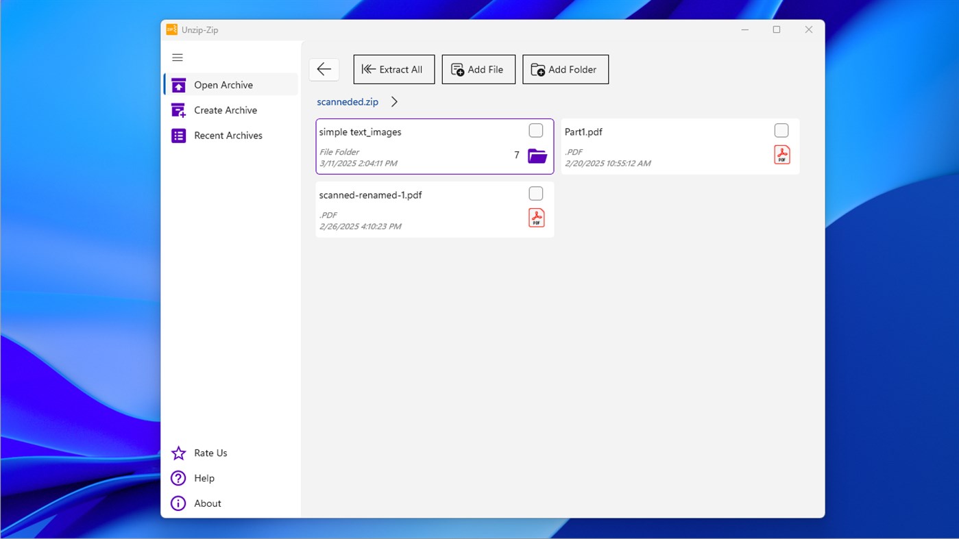 #2. Unzip-Zip (Windows) Oleh: File Format Apps