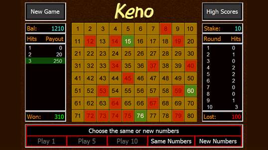 GO Keno screenshot 3