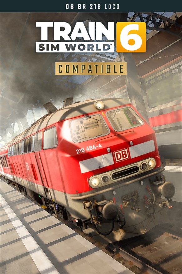 Train Sim World 6: DB BR 218 Xbox Series X|S and Xbox One cover art