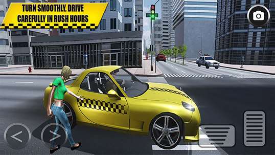 Modern Taxi Simulator Car Driver 3D 2019 screenshot 5