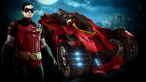 Pacchetto skin - Robin e Batmobile