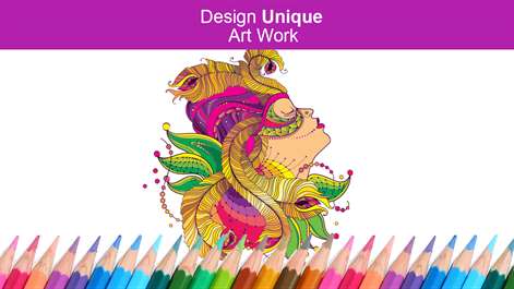 Adult Coloring Book With Multiple Templates & Colors Screenshots 2