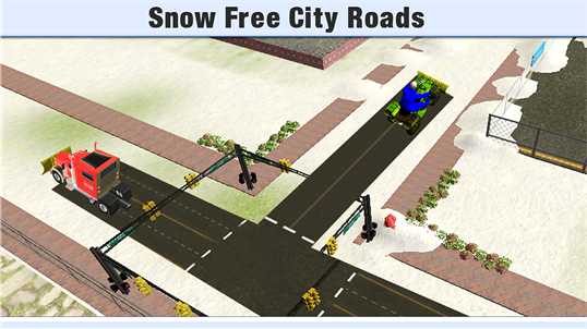 Heavy Snow Plow Truck Driver 3D - Rescue Operation screenshot 4