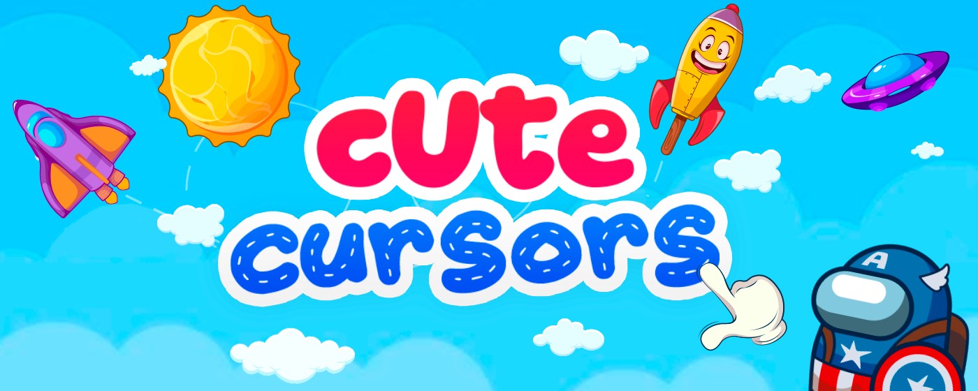 Cute Cursors - Custom Cursor for Edge marquee promo image