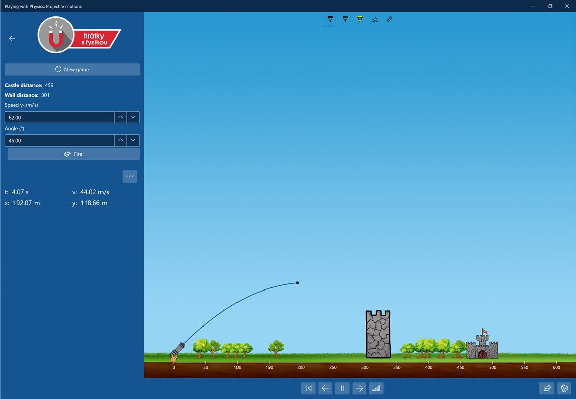 #4. Playing with Physics: Projectile Motions (Windows) By: Vzdělávací centrum Turnov, o.p.s.