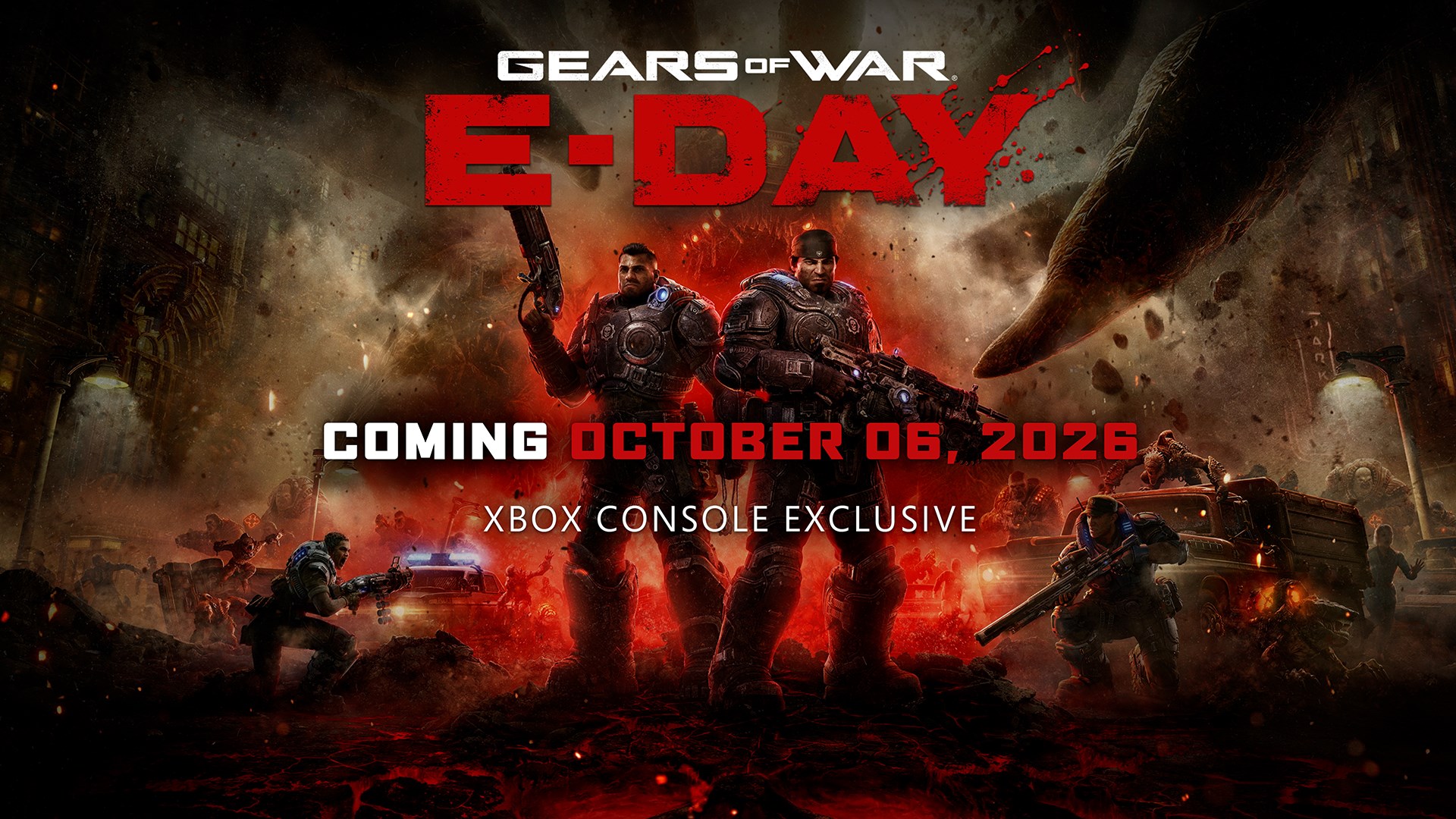 Gears of War: E-Day — трейлер