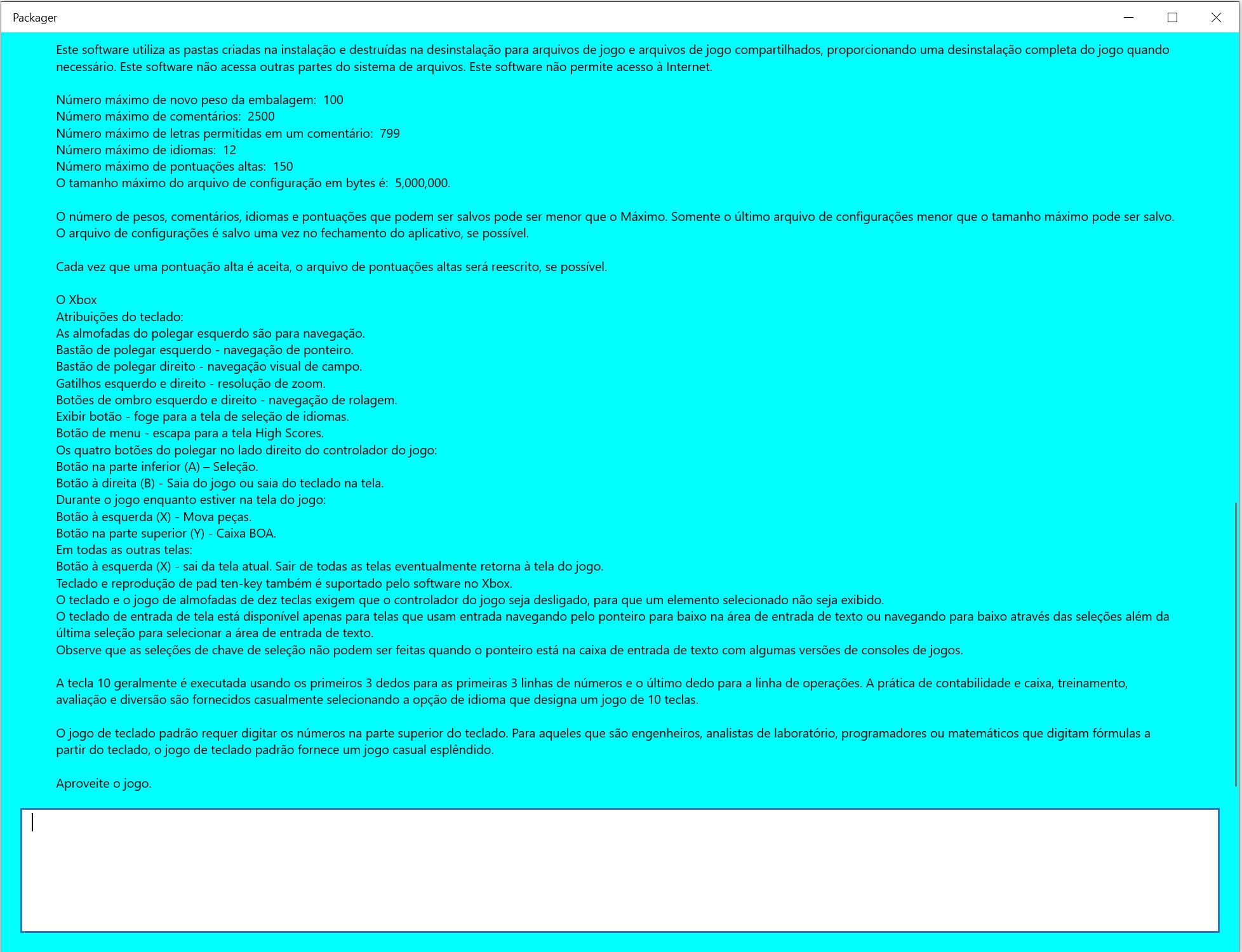 Packager screenshot 3