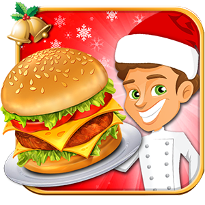 Santa Restaurant Cooking Game