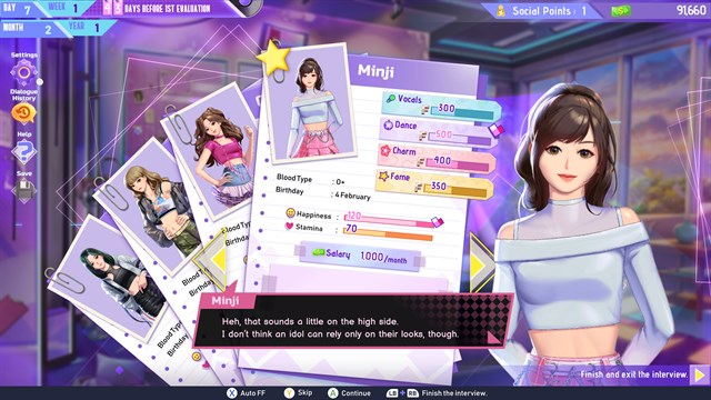 K-pop Idol Stories: Road to Debut screenshot 1