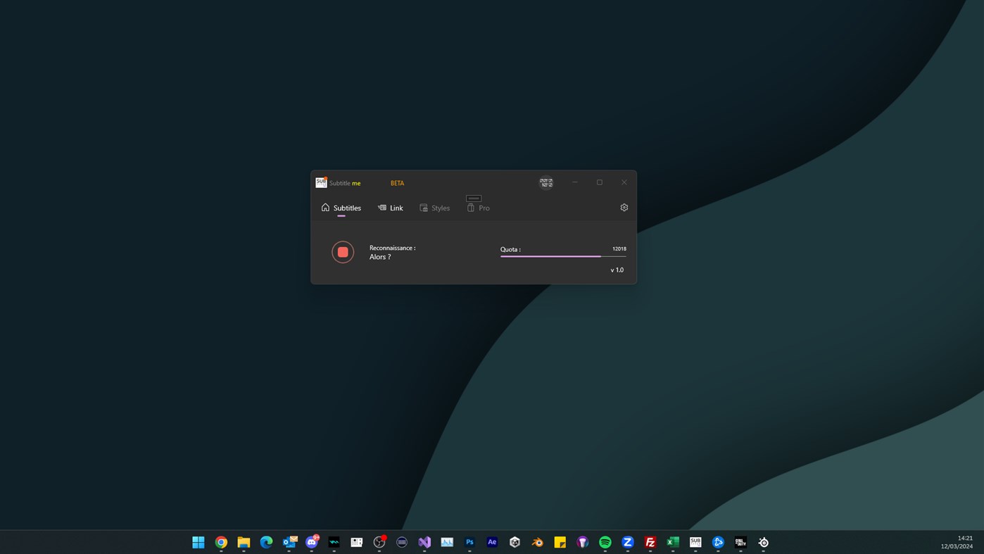 #2. Subtitle me (Windows) Bởi: l'Octet