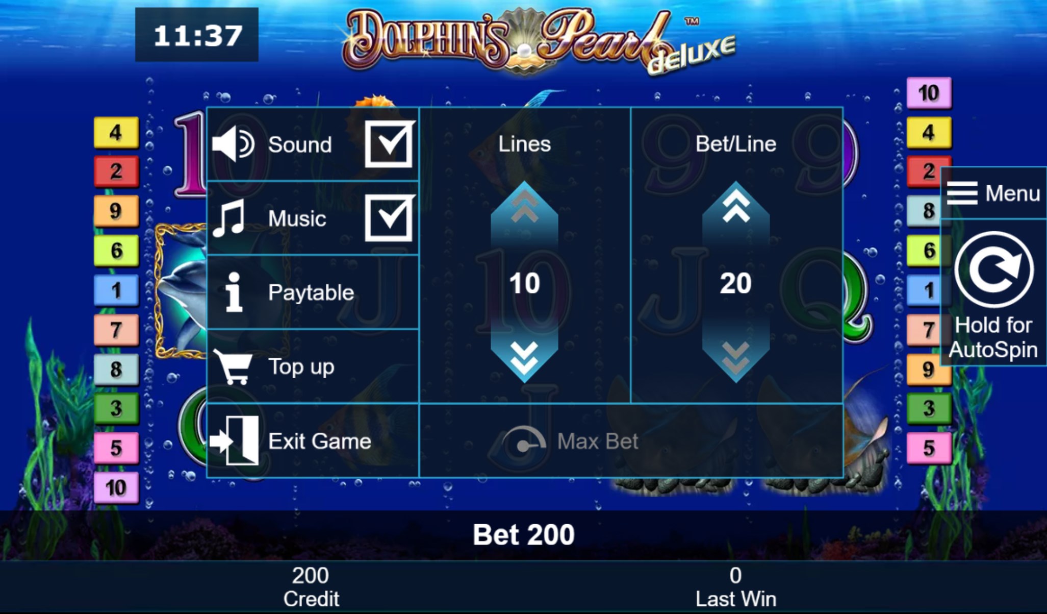 Captura de Pantalla 7 Dolphin's Pearl Deluxe Free Casino Slot Machine windows