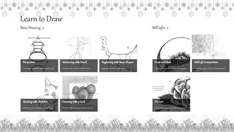 Pencil Drawing Tutorial Screenshots 1