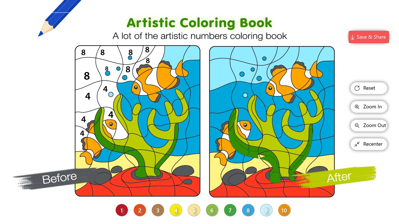 Color & Paint By Numbers screenshot