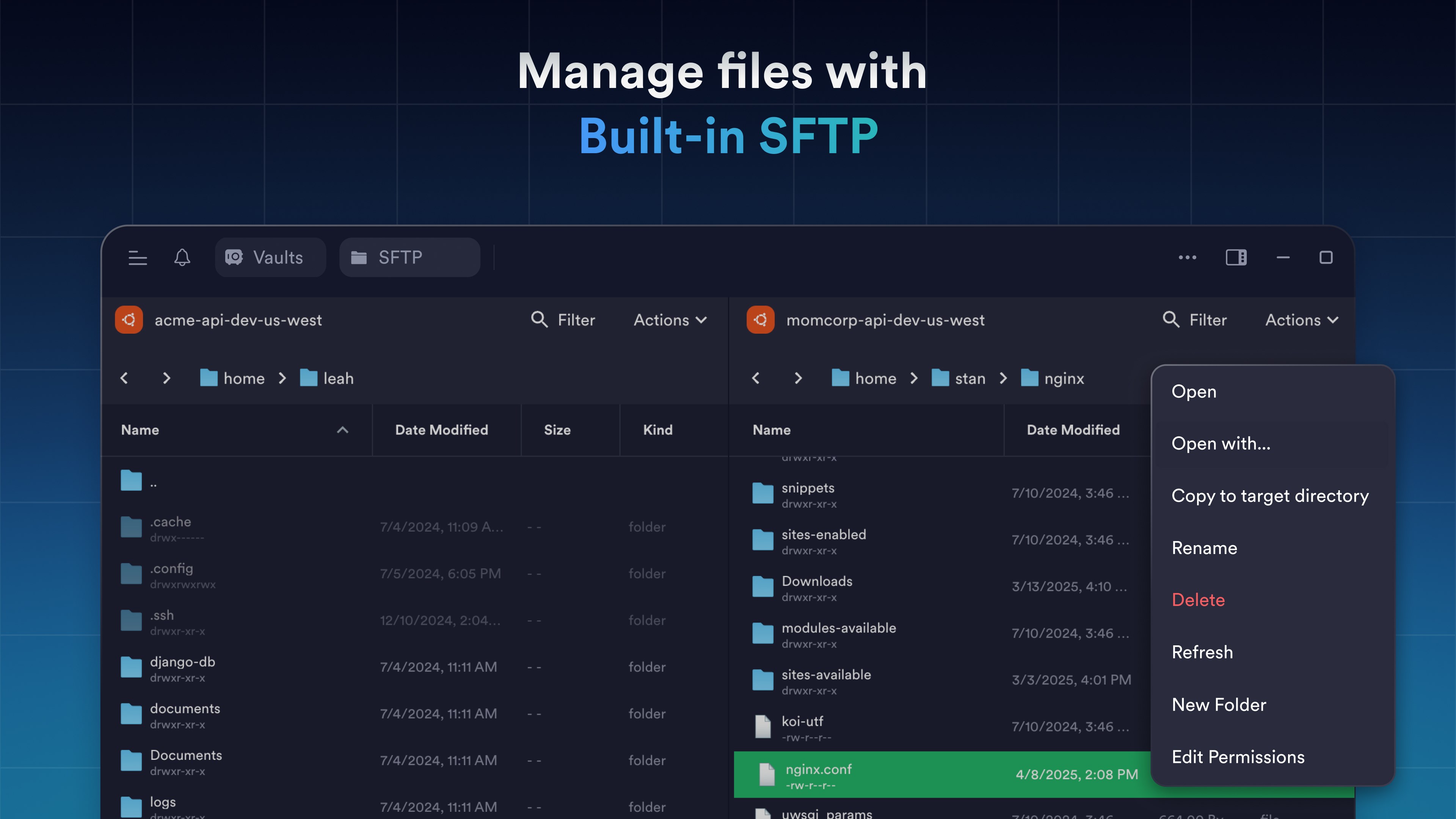 Termius - Modern SSH Client screenshot
