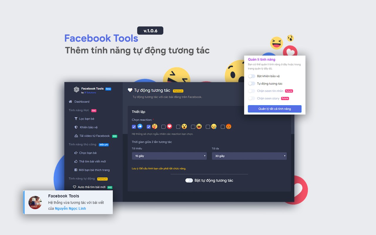 FFF.BLUE - Facebook Marketing Tools