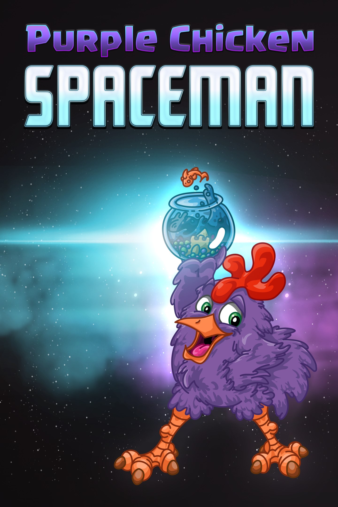 Purple Chicken Spaceman