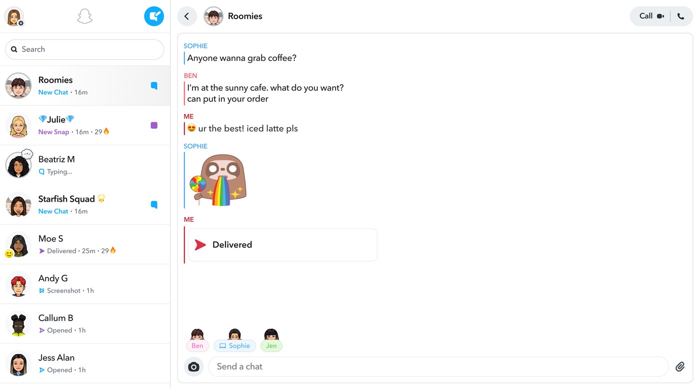 #3. Snapchat (Windows) Por: Snap Inc.