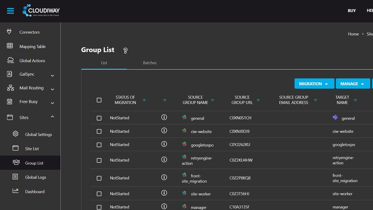Snapshot 3 of Slack to Teams Migration
