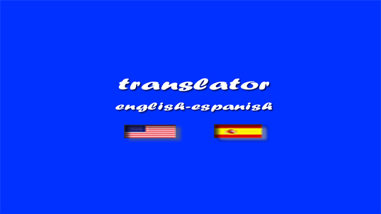Translator English-Spanish PRO screenshot 1