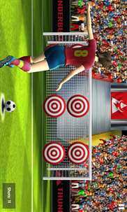 Football Cup: Flick Soccer Real World League 14 3D screenshot 1