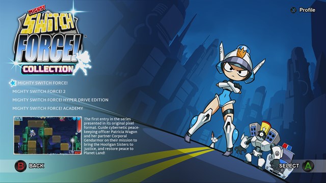 Mighty Switch Force! Collection screenshot 1