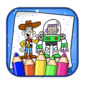 Toy Story coloring carton book