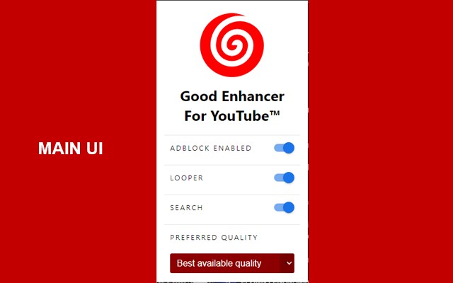 Good Enhancer For YouTube™| Youtube Adblocker