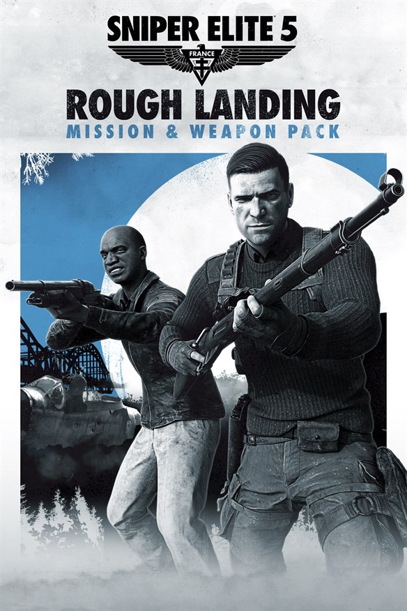 Sniper Elite 5: Rough Landing Mission and Weapon Pack Xbox Series X|S and Xbox One cover art