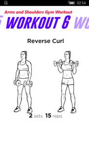 Arms & Shoulders Gym Workout screenshot 7