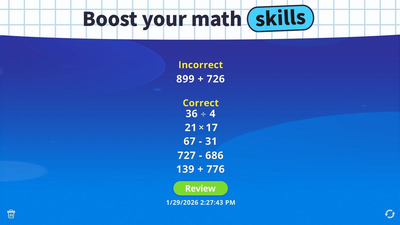 #4. Math Flash Cards — Fun Math for Kids (Windows) 由: PLAY AND LEARN EDUCATIONAL GAMES FOR KIDS
