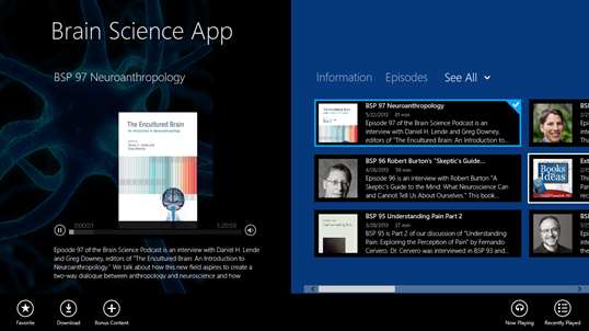 Brain Science App screenshot 1
