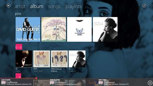 Aki music player screenshot 1