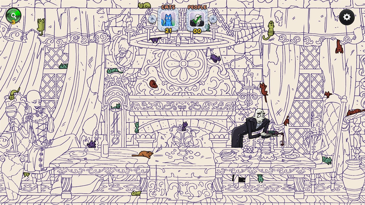 Hidden Cats in Spooky Village screenshot 4