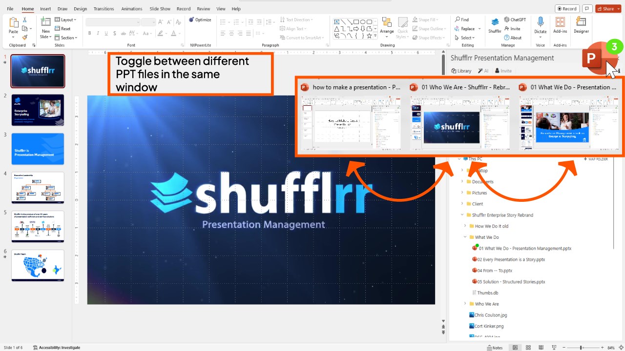 Snapshot 5 of Shufflrr Slide Library for PowerPoint
