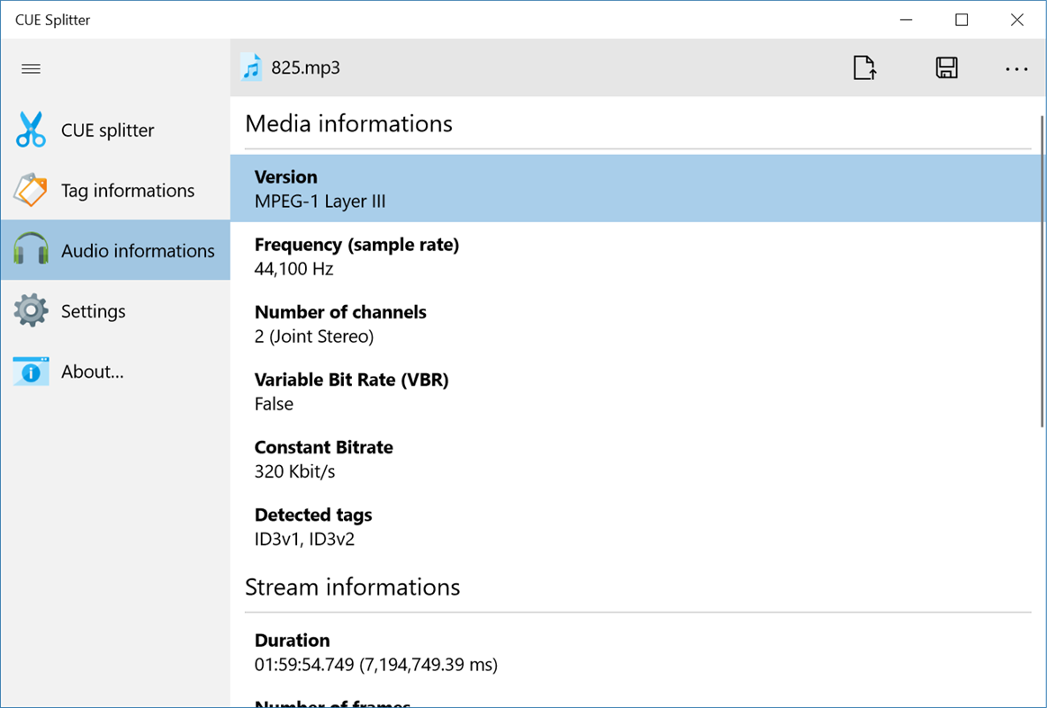 #3. CUE Splitter (Windows) 由: Medieval Software