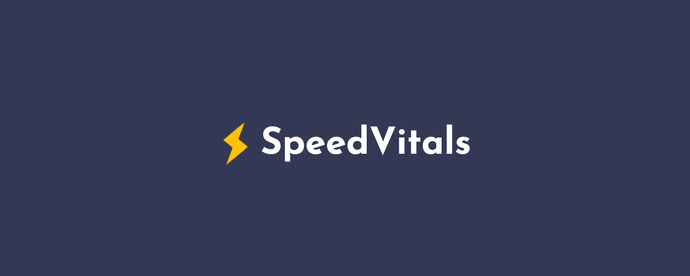 SpeedVitals marquee promo image