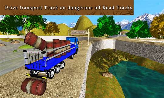 Cargo Transport Truck Driving screenshot 2